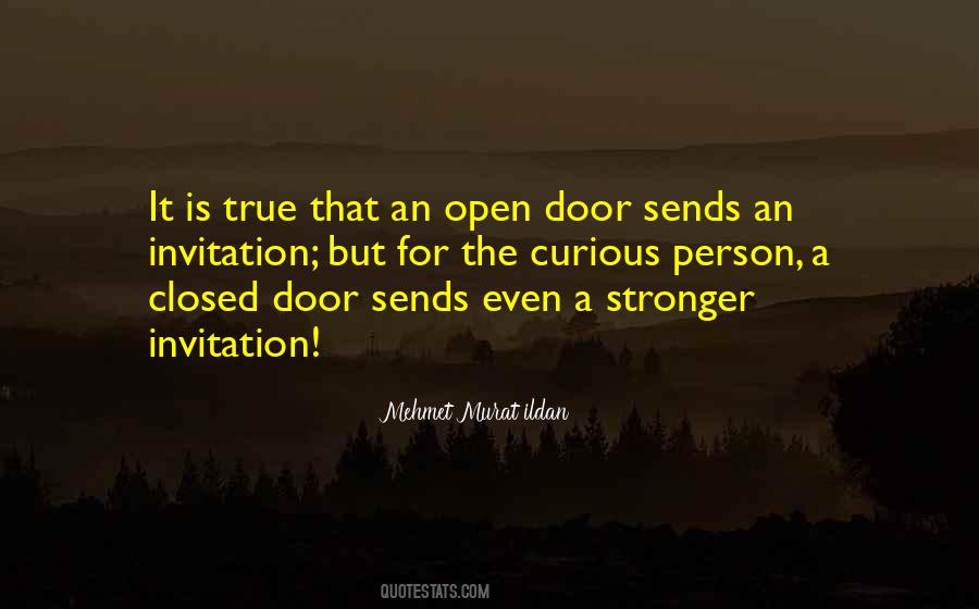 A Closed Door Quotes #1826844