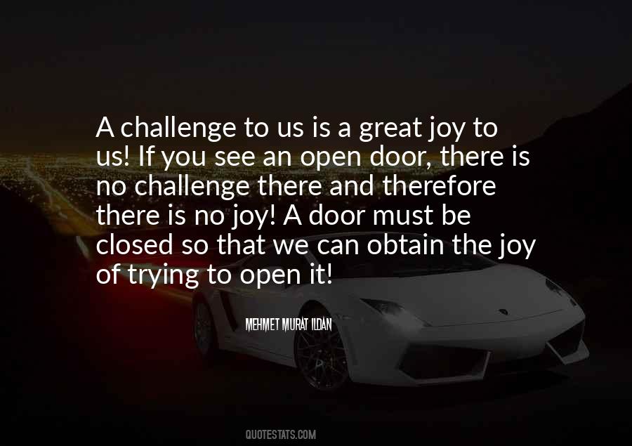 A Closed Door Quotes #365333