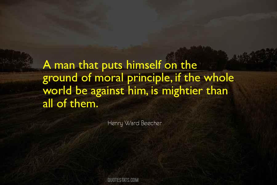 A Man World Quotes #50256