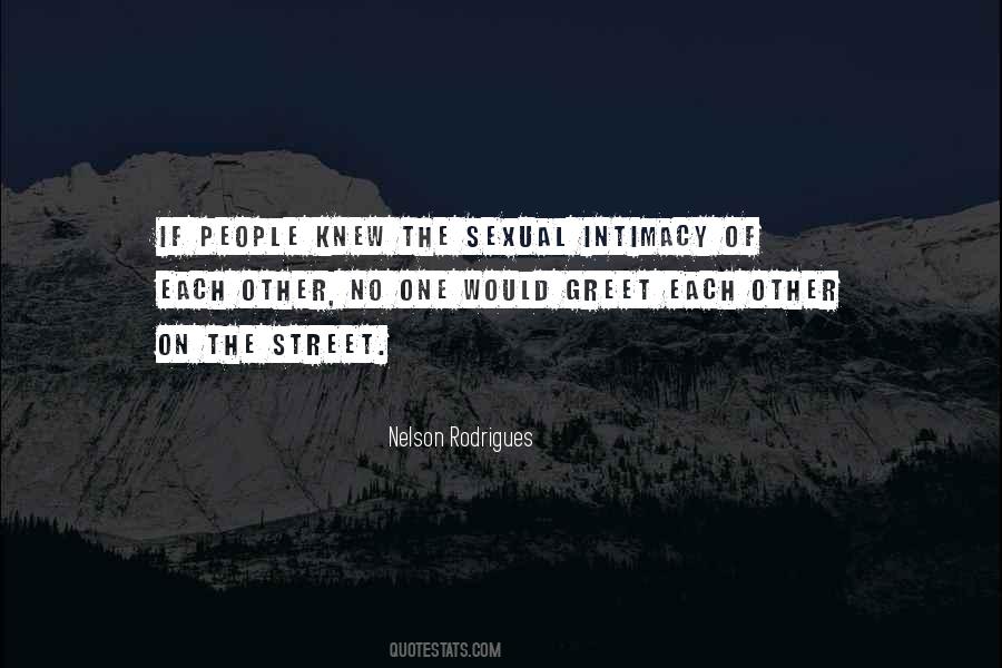 Quotes About No Intimacy #1035082