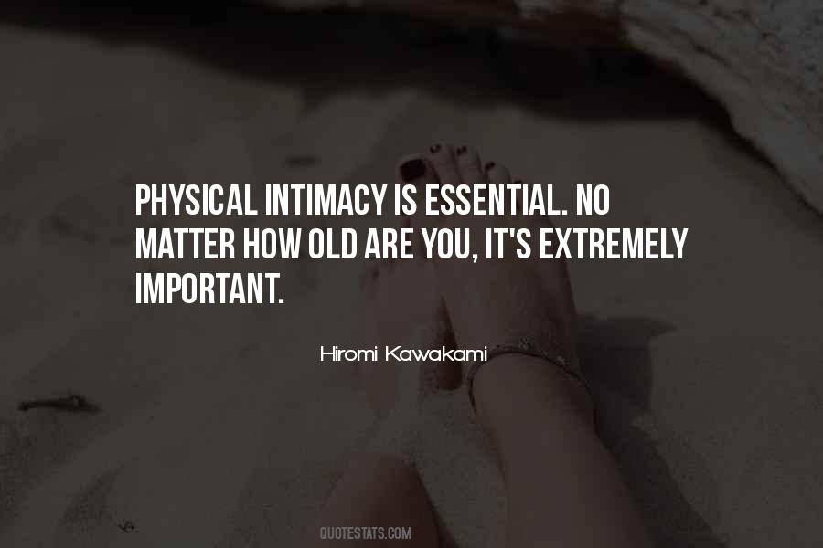 Quotes About No Intimacy #657526