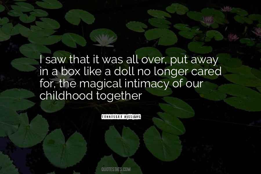 Quotes About No Intimacy #918734