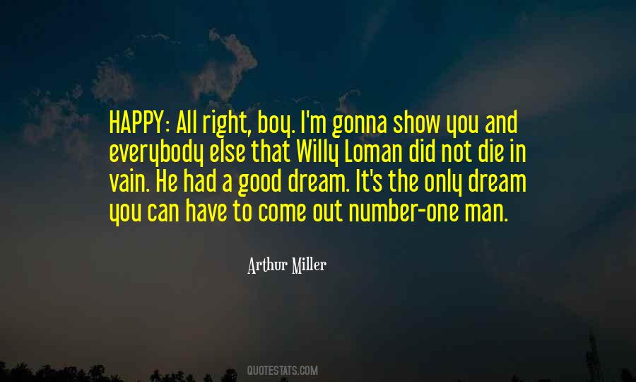 A Man's Dream Quotes #1666560