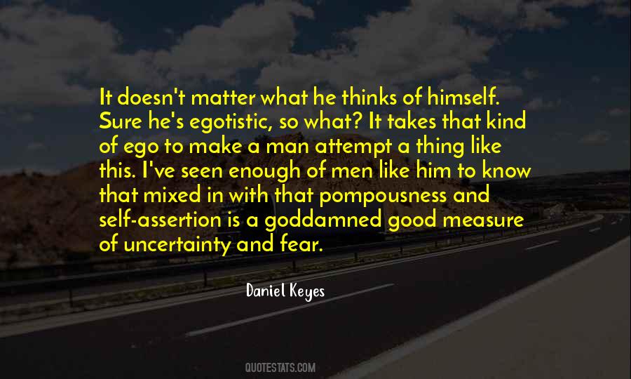 A Man's Measure Quotes #443073