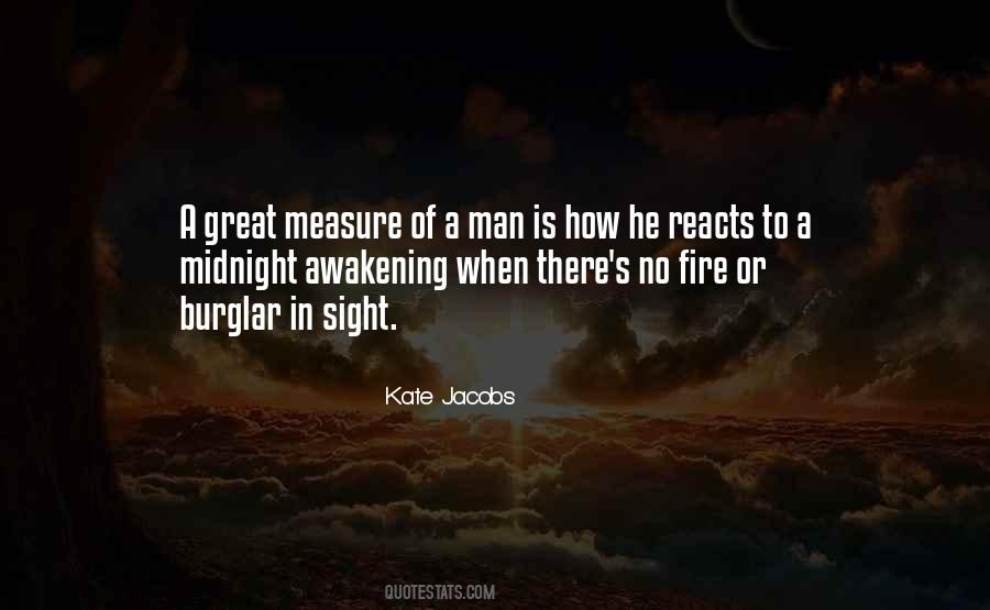 A Man's Measure Quotes #906566