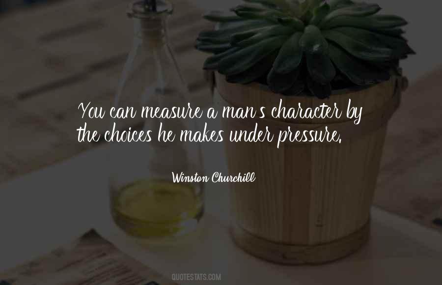 A Man's Measure Quotes #93608
