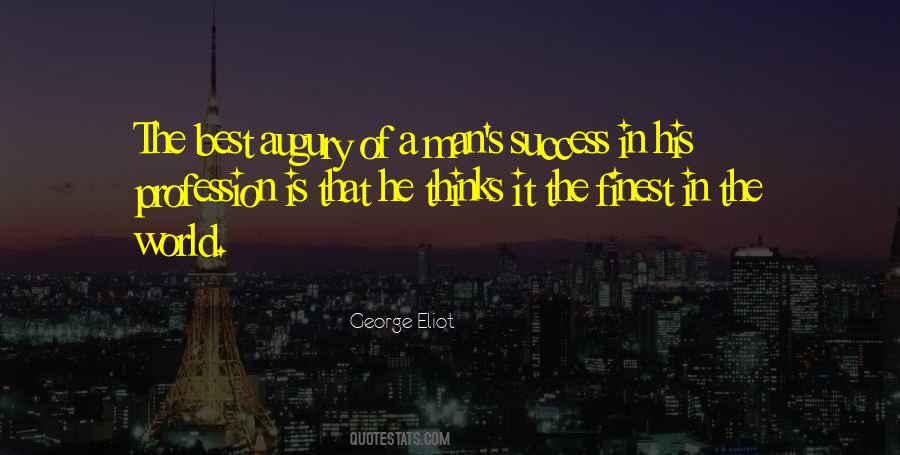 A Man's Success Quotes #1293960