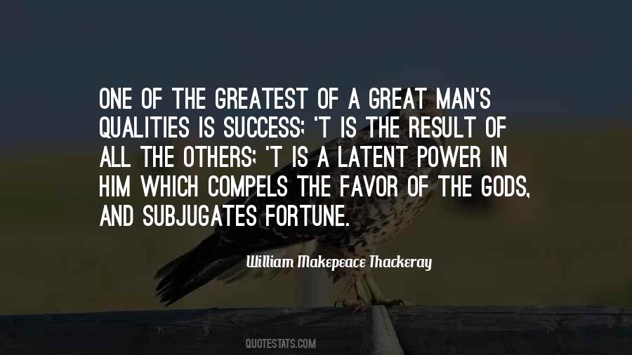 A Man's Success Quotes #351193