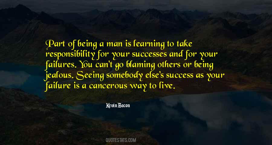 A Man's Success Quotes #771674