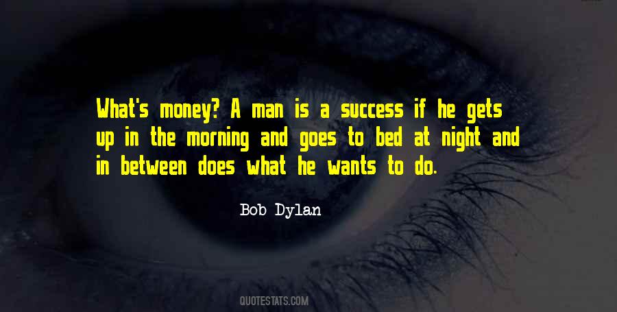 A Man's Success Quotes #972648