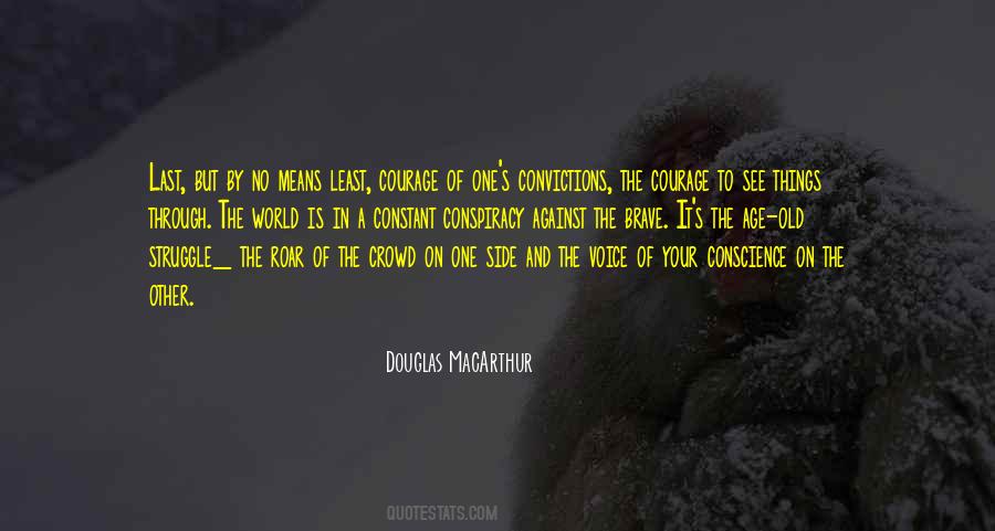 Your Convictions Quotes #1178093