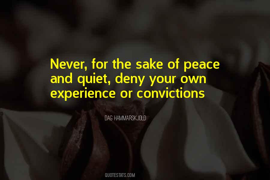 Your Convictions Quotes #1590911