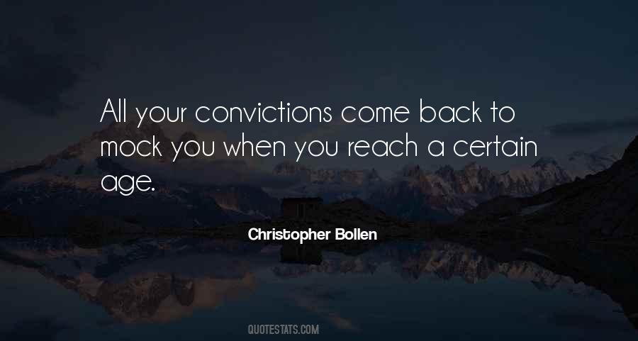 Your Convictions Quotes #1644652