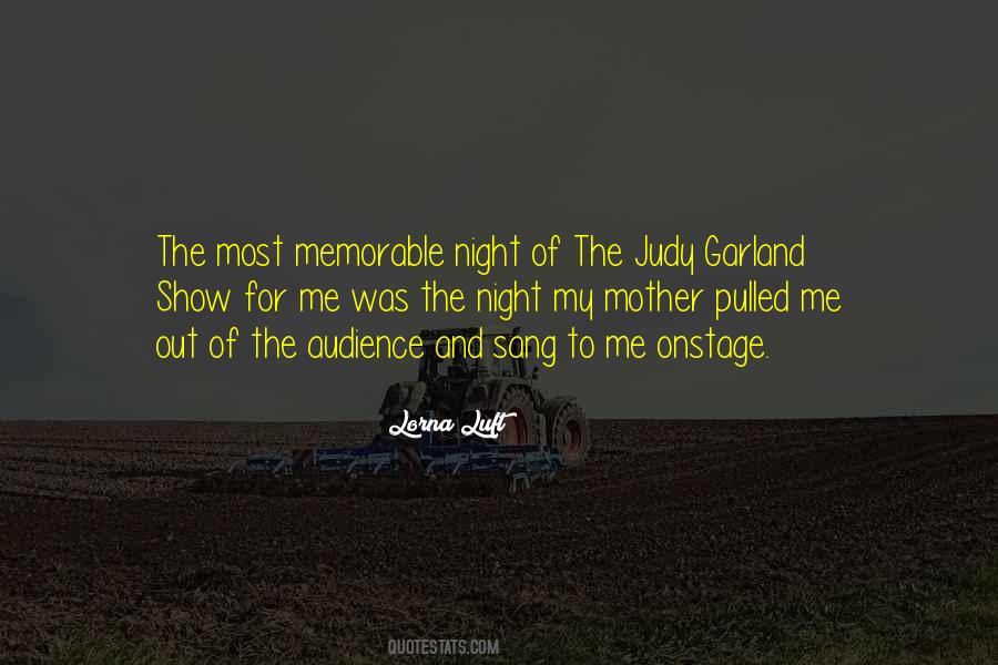 A Memorable Night Quotes #1124494