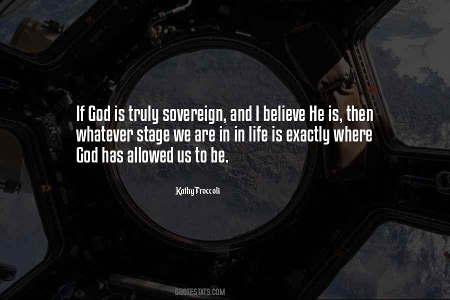 Sovereign God Quotes #397706