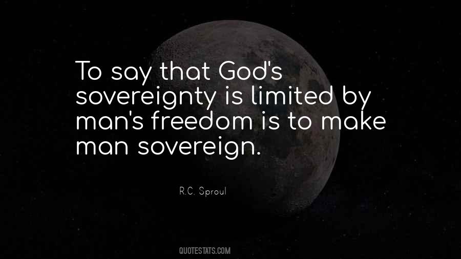 Sovereign God Quotes #406688