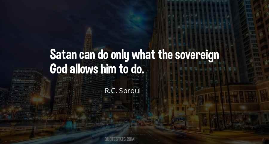 Sovereign God Quotes #71286