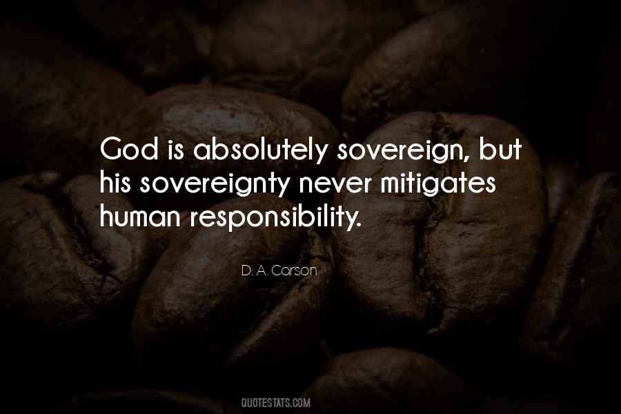 Sovereign God Quotes #897248