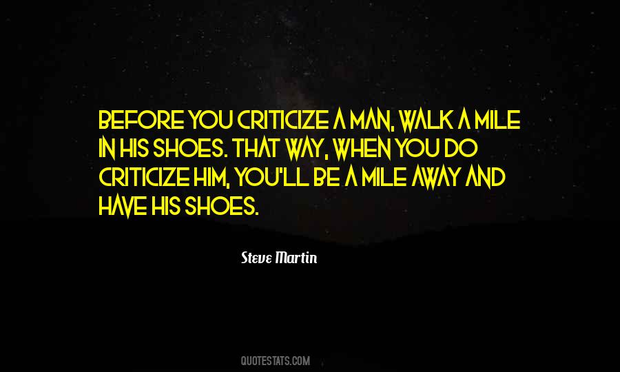 A Mile In His Shoes Quotes #821732