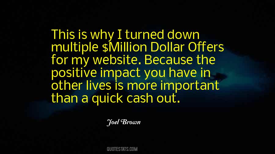 A Million Dollar Quotes #744674