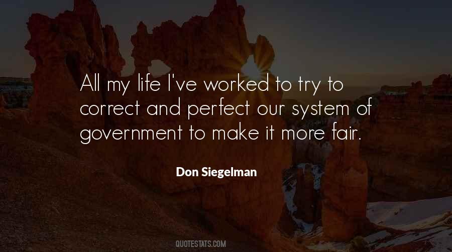 Perfect Government Quotes #1717714