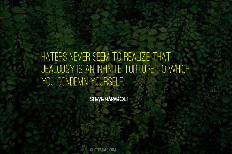 Quotes About No Haters #135788