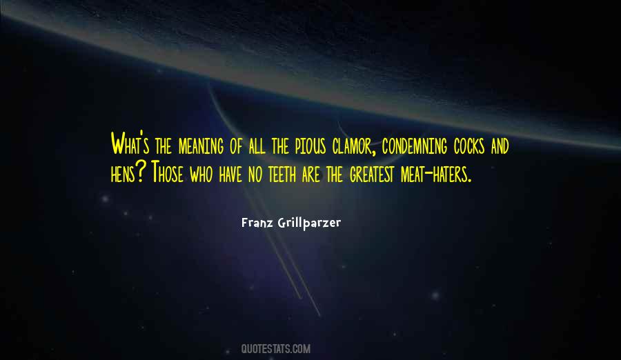 Quotes About No Haters #493540