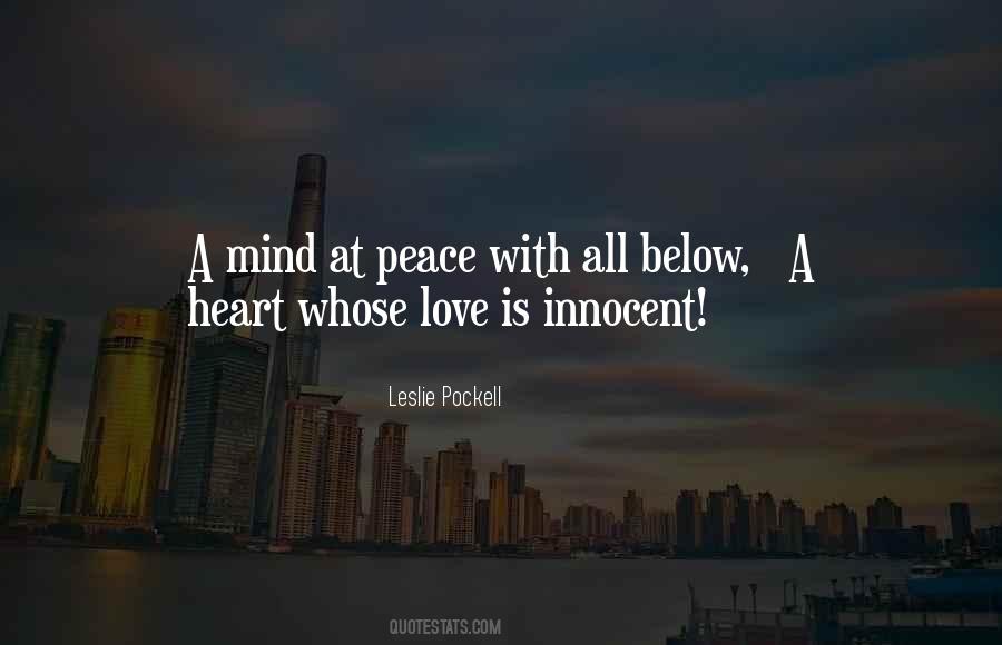 A Mind At Peace Quotes #1059561