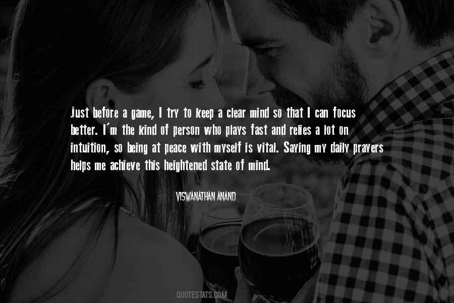 A Mind At Peace Quotes #1324615