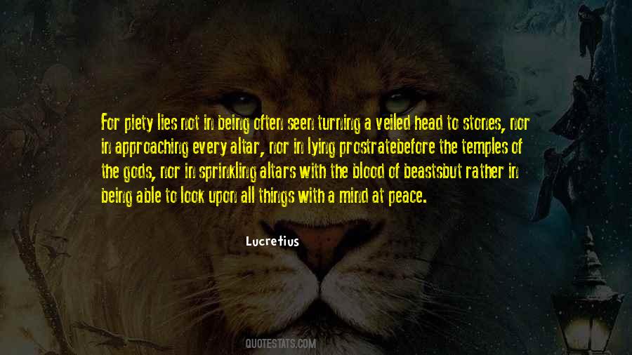 A Mind At Peace Quotes #1446396