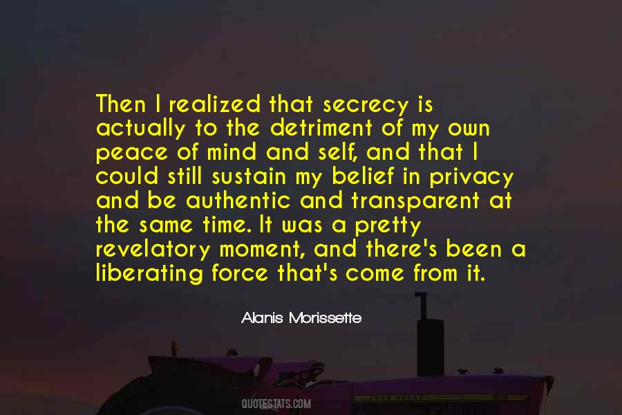A Mind At Peace Quotes #527824