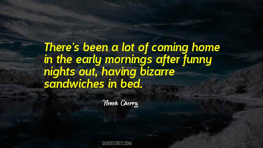 In Bed Quotes #1213100