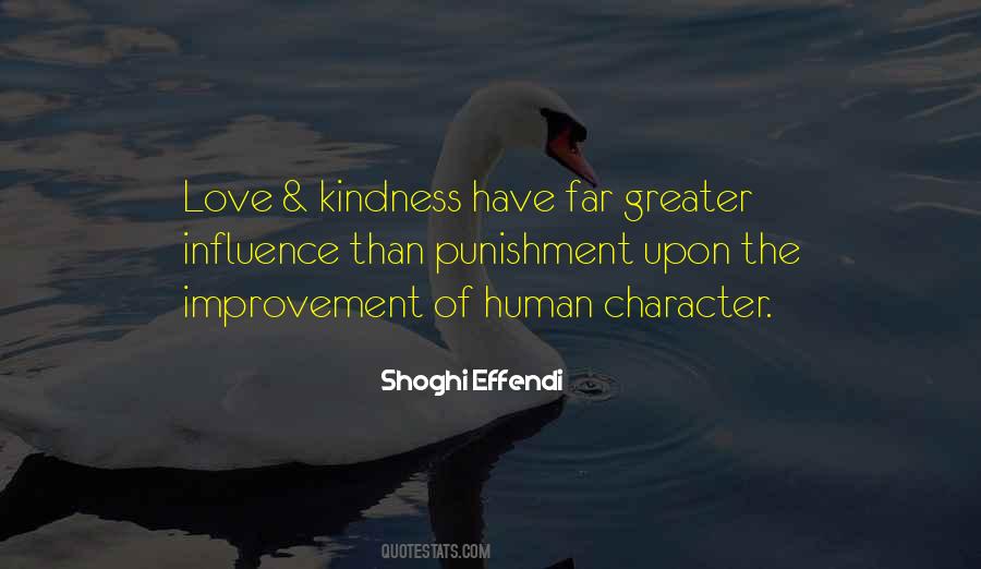 Kindness And Character Quotes #1433754