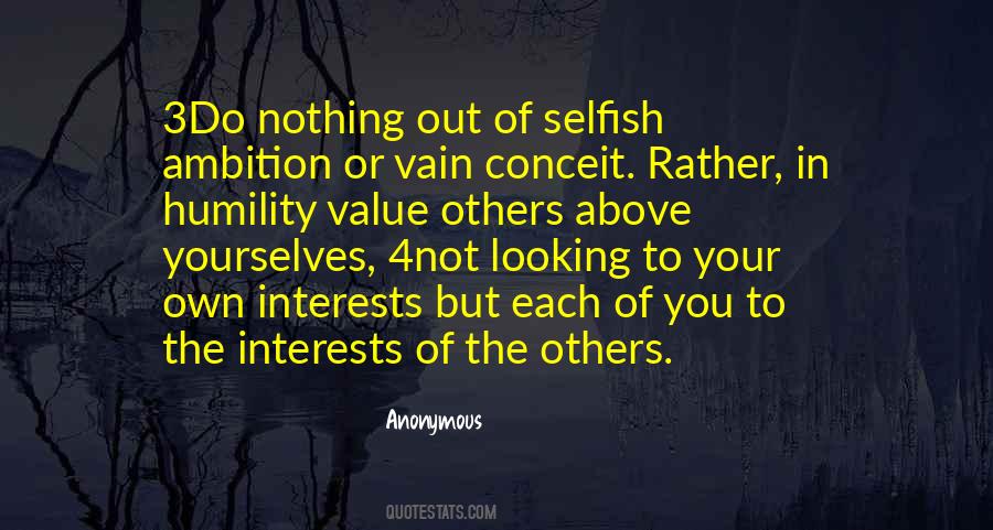 Interests Of Others Quotes #1629790