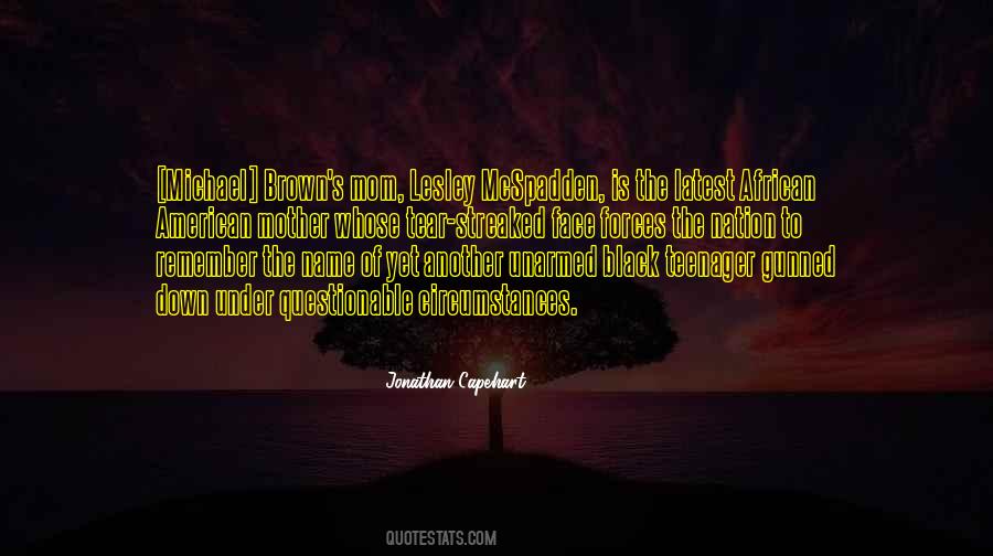 A Mother's Tear Quotes #1179707