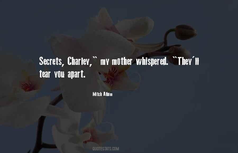 A Mother's Tear Quotes #1734062