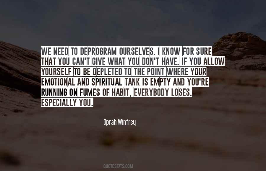 Empty The Tank Quotes #1256727