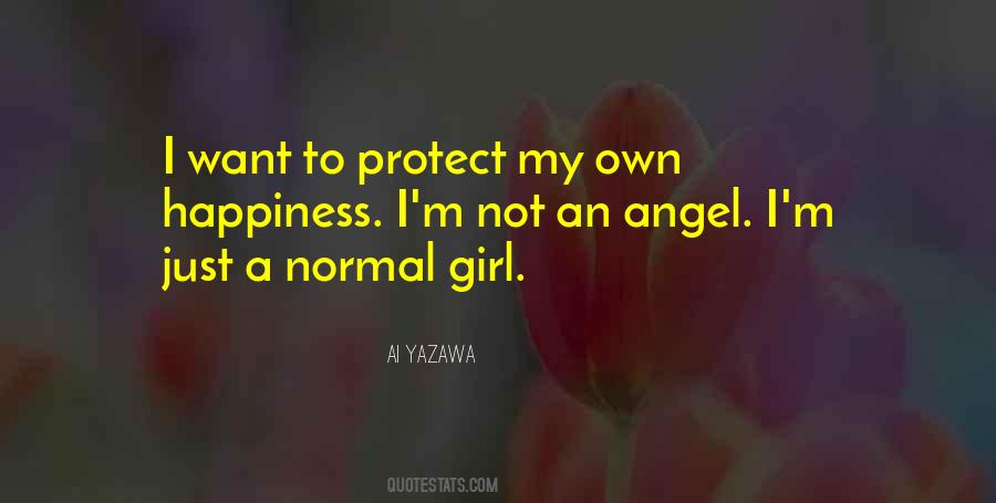 A Normal Girl Quotes #1734876