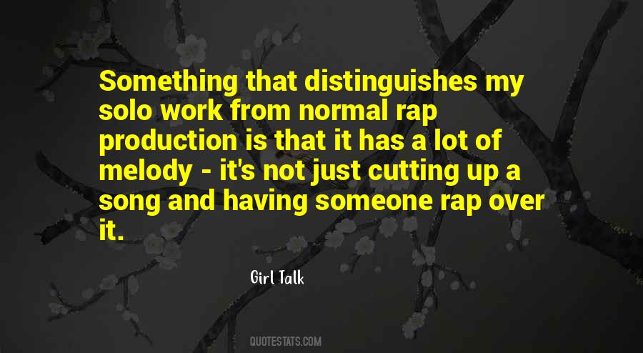A Normal Girl Quotes #746072