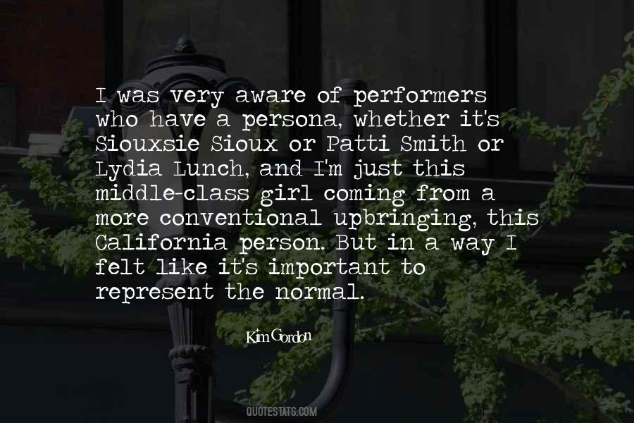 A Normal Girl Quotes #875793