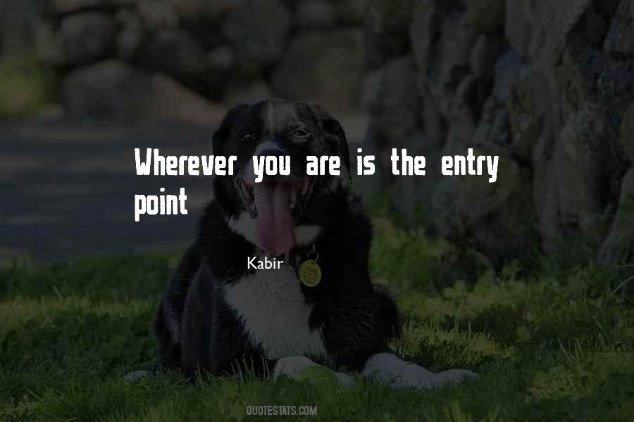Quotes About No Entry #114035