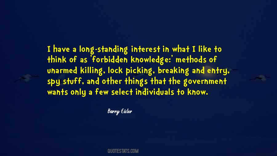 Quotes About No Entry #273036