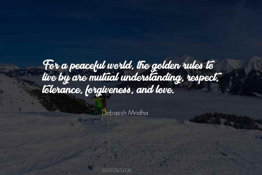 A Peaceful World Quotes #1002022