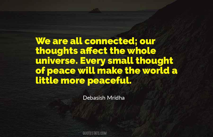 A Peaceful World Quotes #297535