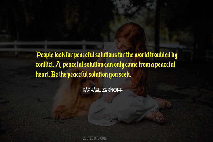 A Peaceful World Quotes #685805