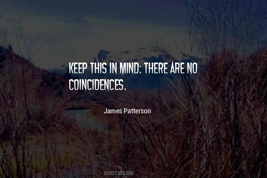 Quotes About No Coincidences #1079901