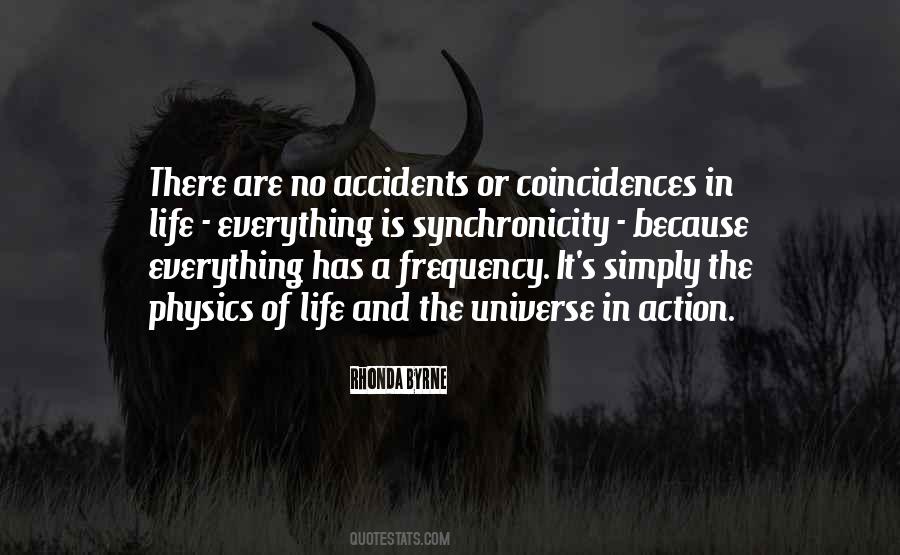 Quotes About No Coincidences #416827