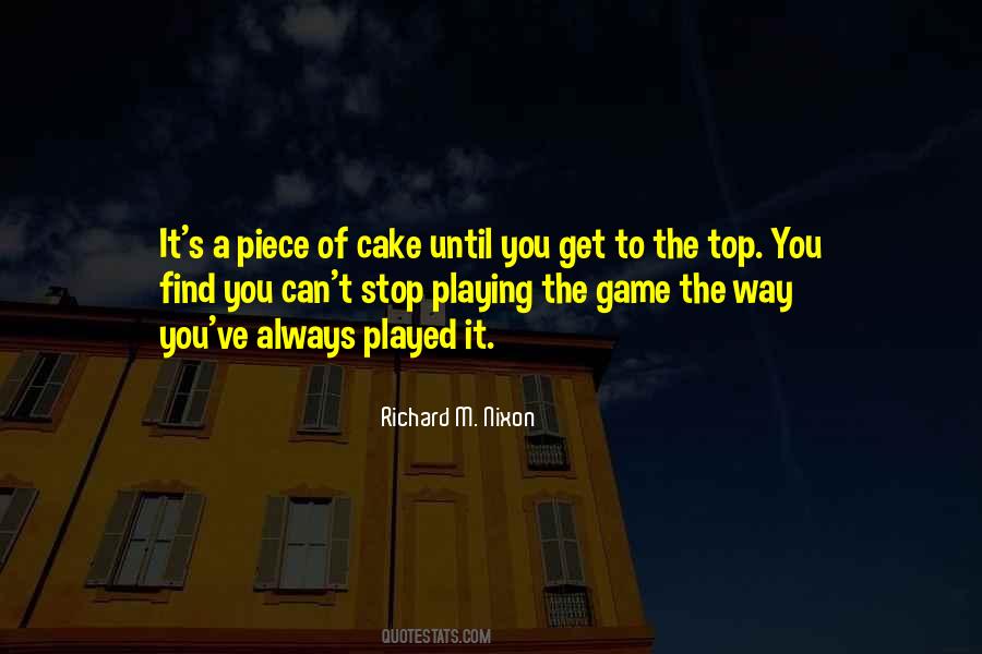 A Piece Of Cake Quotes #1007357