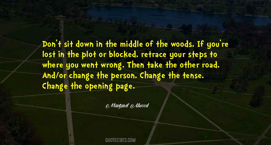 Retrace Your Steps Quotes #1040591