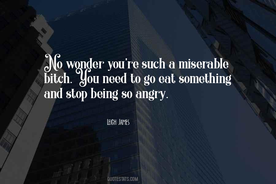 Stop Being Angry Quotes #227731